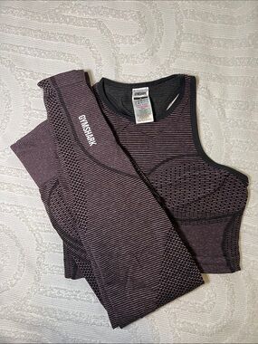 Gymshark Plum Seamless Set